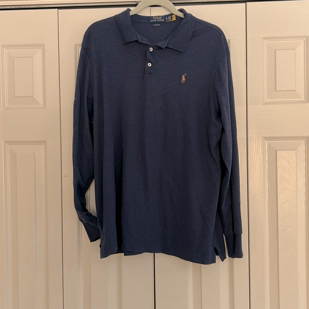 Classic navy long sleeve Ralph Lauren size XL